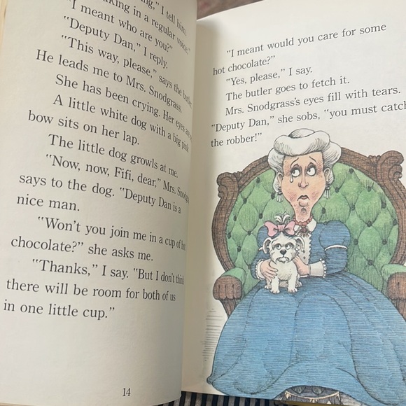 Vintage Deputy Dan Gets His Man book 80s Step Into Reading - Picture 3 of 3